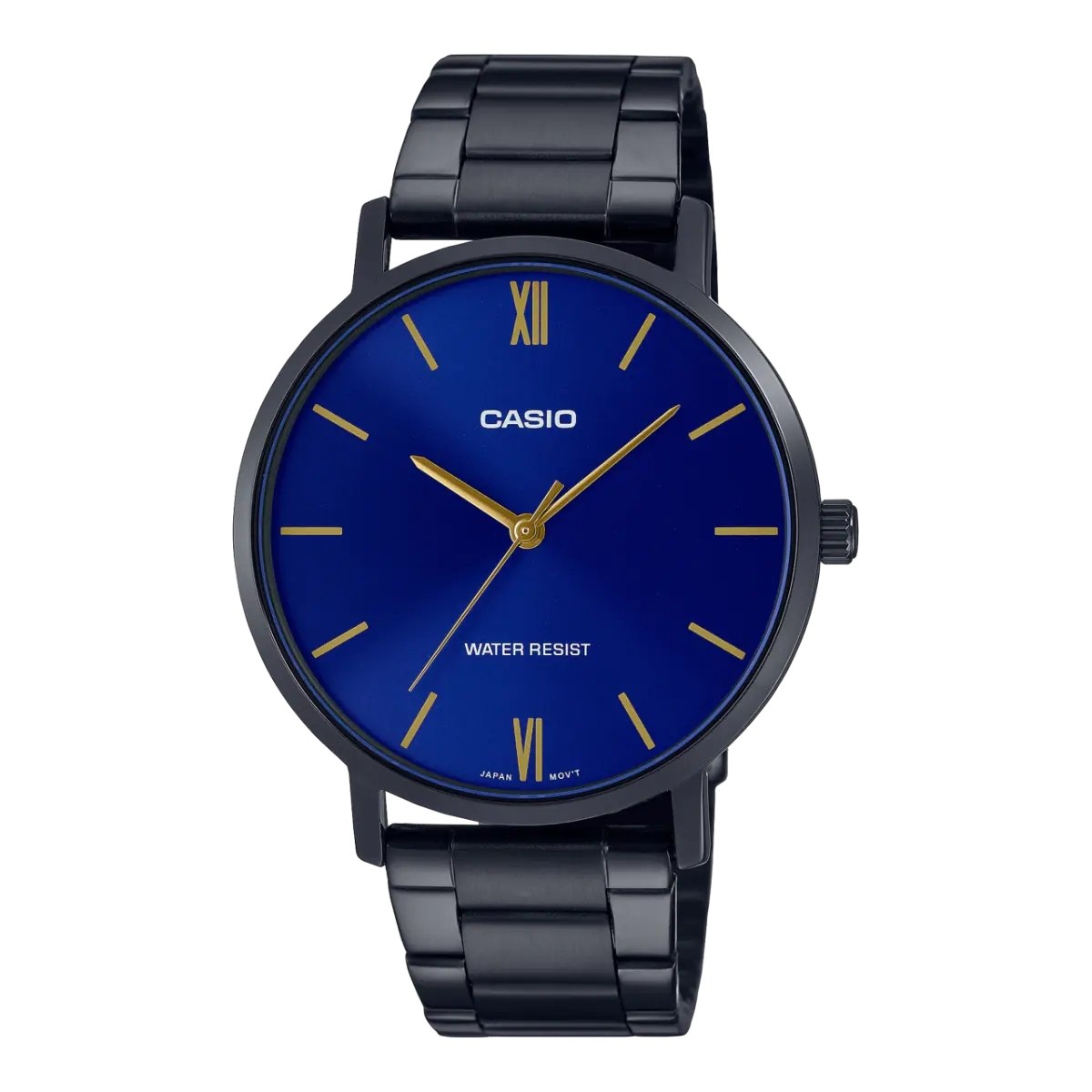 ساعت مچی مردانه کاسیو بند استیل مدل CASIO MTP-VT01B-2BUDF